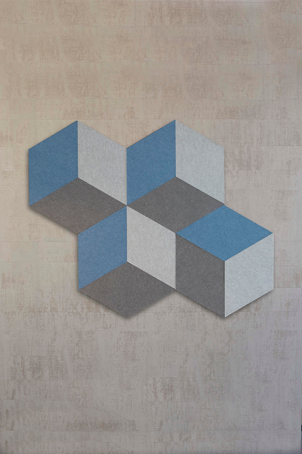 Akusitkplader væg Cubism EcoSUND®